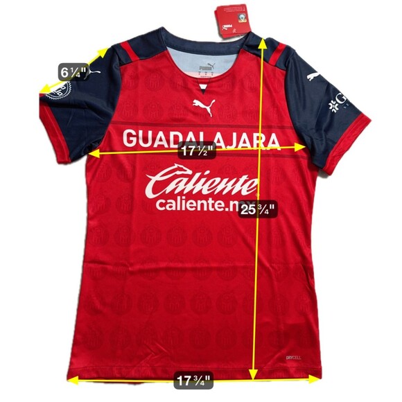 Puma Liga MX Chivas Guadalajara Women's Medium 3rd Jersey 21/22 NEW 763252 01 - Picture 2 of 7